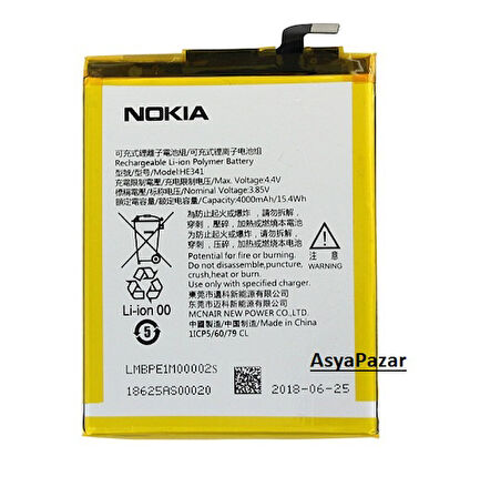 Nokia 2.1  Pil Batarya ve Tamir Seti HE341 Ta-1029-4000 mAh