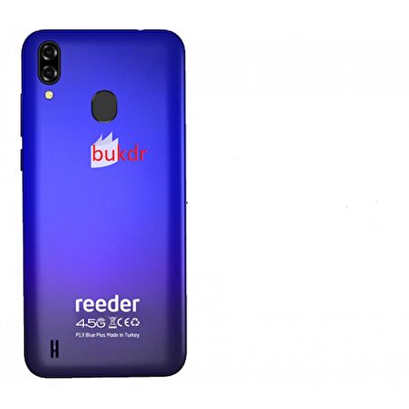 Gmr Reeder P13 Blue Arka Pil Batarya Kapağı