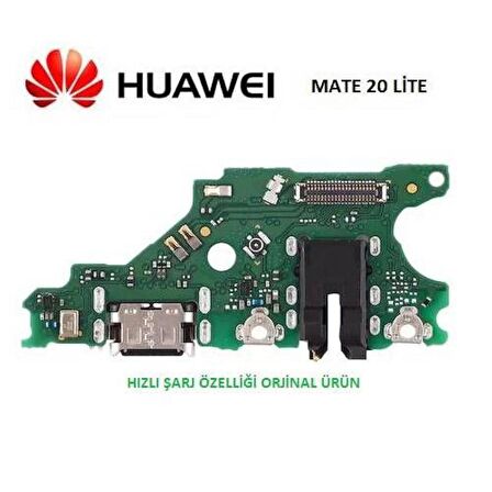 Huawei Mate 20 Lite Şarj Kulaklık Soket Mikrofon Bordu