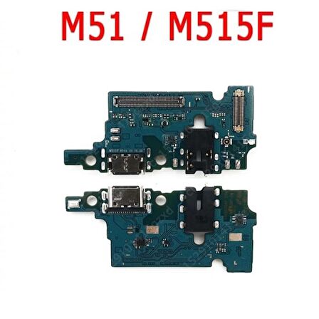 Samsung Galaxy M51 (Sm-M515) Şarj Soket Mikrofon Board