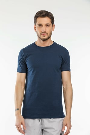 Premium Yazlık Düz Renk Basic T-shirt