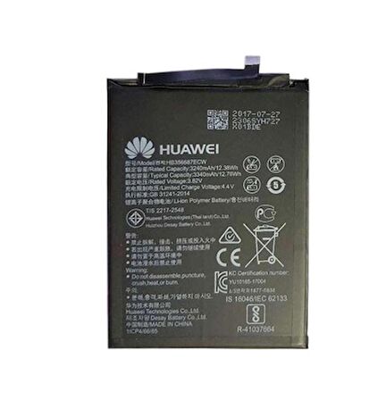 Huawei Honor 8X Hb386590Ecw Batarya Pil