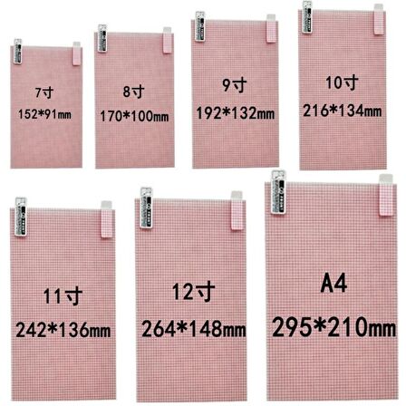 Evrencel 14 İnç Tablet Kırılmazı Makine İçin + Kesilebilir