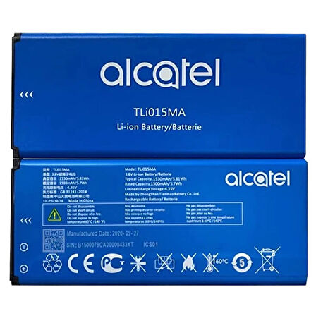 ALCATEL 4034G 4034X  Pil Batarya TLİ015MA 1500mAh