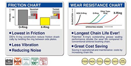 KAWASAKI ER6 N 06-15 YıIarı 520 114 Bakla Gold X-Ring DID Zincir