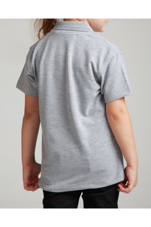 Kız Çocuk Polo Yaka Kısa Kol Okul T-shirt