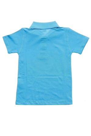 Unisex Çocuk Polo Yaka Kısa Kol Okul T-shirt