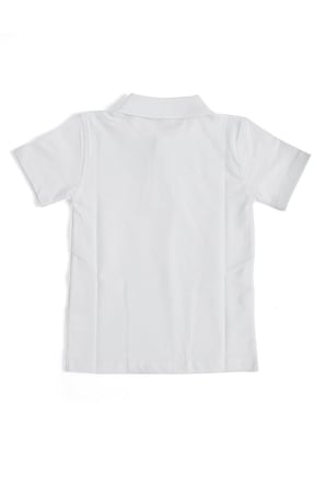 Unisex Çocuk Polo Yaka Kısa Kol Okul T-shirt