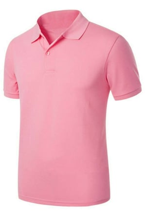 Unisex Polo Yaka Kısa Kol Okul T-shirt