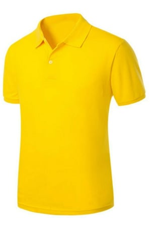Unisex Polo Yaka Kısa Kol Okul T-shirt