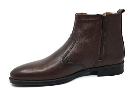 Taşpınar %100 Deri Kürklü Klasik Erkek Kışlık Bot Ayakkabı 40-44