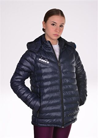 Diadora Doru - Kadın Lacivert Şişme Mont - DoruKDN