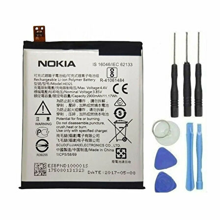Nokia 5 Pil Batarya ve Tamir Seti HE321