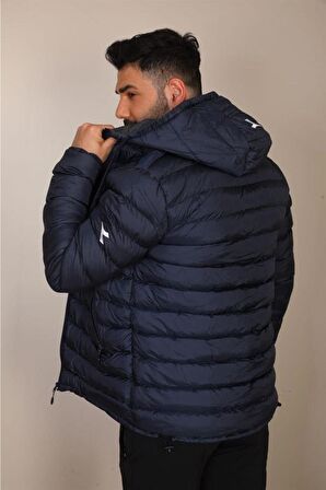 Diadora Asos  - Erkek Lacivert Şişme Mont - AsosLacivert
