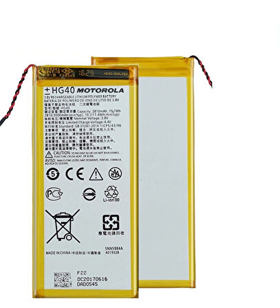 Motorola Moto G5 Plus XT1687 Pil Batarya HG40 ve Tamir Seti