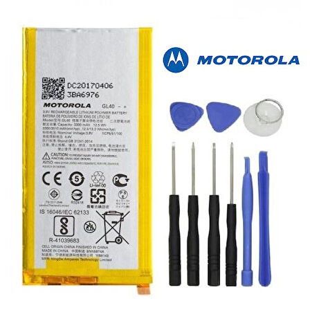 Moto Z Play Xt1635 Pil Batarya  GL40 ve Tamir Seti