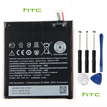 Htc One X9 / X9E / E56ML / X9U B2PS5100 Batarya Pil ve Tamir seti