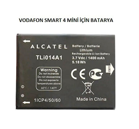 Vodafone Smart 4 mini V785 Pil Batarya