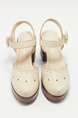 Venüs 2217001Y Kadın Deri Sandalet