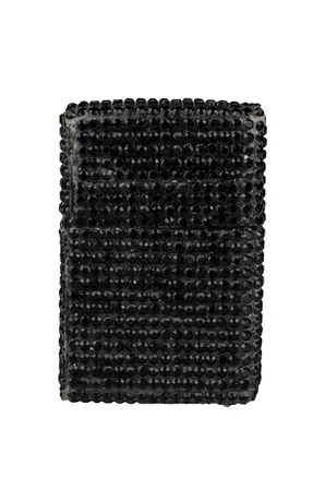 Siyah . Taşlı Zippo Çakmak