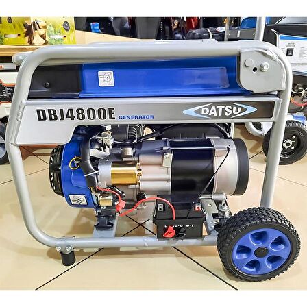 Datsu DBJ 4800E Monofaze Marşlı Benzinli Jeneratör