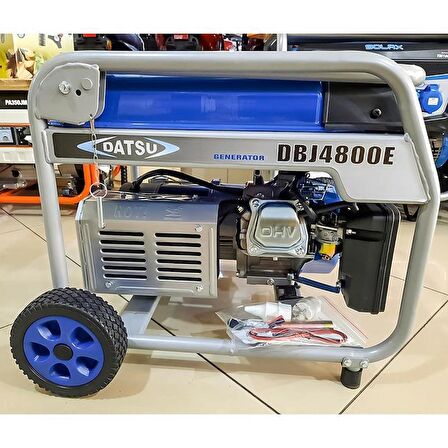 Datsu DBJ 4800E Monofaze Marşlı Benzinli Jeneratör