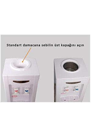 Sebil Aparatı Hazneli Tam Set Hortumlu