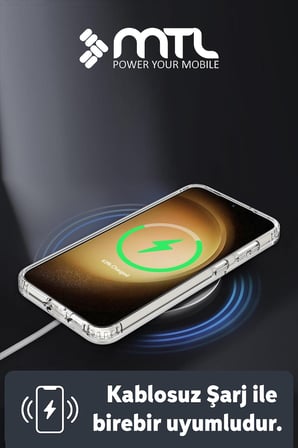 Samsung S23 Plus Şeffaf Magsafe Kılıf MTL SAFE