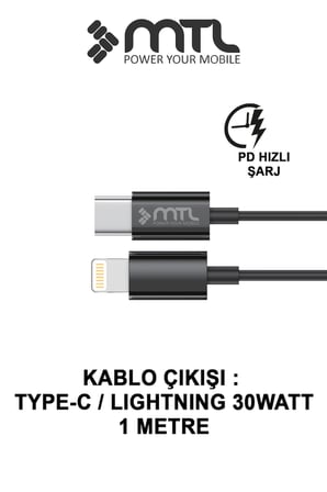 Araç Şarj Aleti Çakmaklık 38W Lightning |Type-C + USB Çift Portlu - Qualcomm QC 4.0 Desteği MT-A1834