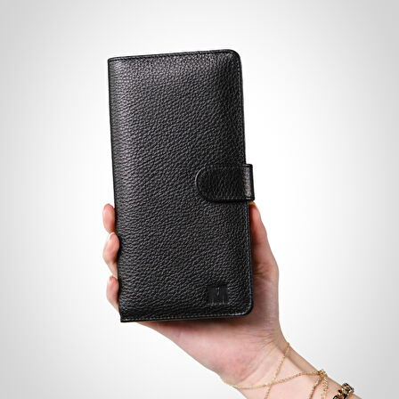 Twist 2323 Hakiki Deri Telefon Bölmeli Unisex Cüzdan