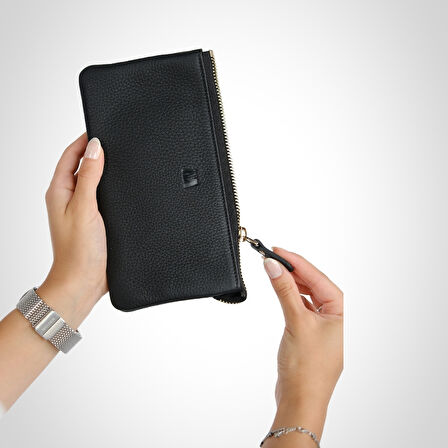 Hakiki Deri Kadın Cüzdan Çanta | Almeda 5463