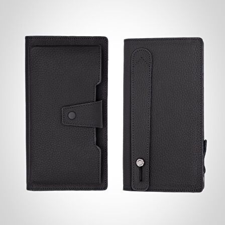 Hakiki Deri Cüzdan – Telefon Bölmeli, Parmak Askılı, Fermuarlı, İsim Yazılı, Kişiye Özel | Pandora 6954 |