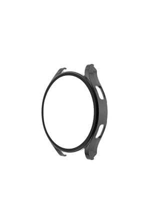 Watch 5 Pro 45mm Wall Camlı Kasa Ekran Koruyucu - Siyah