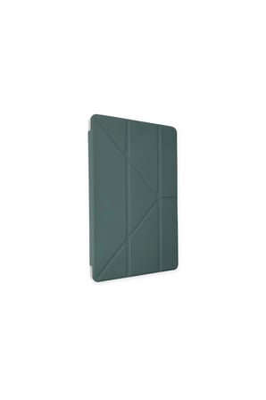 Apple İpad 2022 10.9 (10.nesil) Kılıf Kalemlikli Mars Tablet Kılıfı - Koyu Yeşil