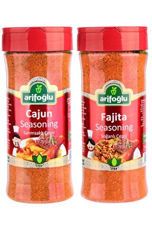 Cajun Seasoning 230g + Fajita Seasoning 230g (2 Ürün)