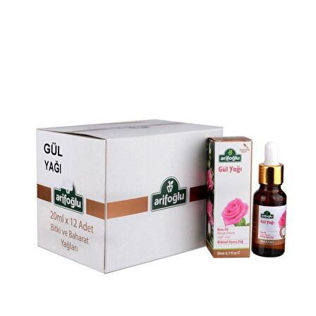 Arifoğlu Gül Yağı 12 x 20 ML