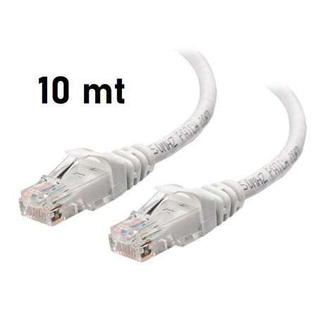 SHOWMAX CAT6 10 MT POŞETLİ RJ45 PATCH NETWORK ETHERNET İNTERNET KABLOSU