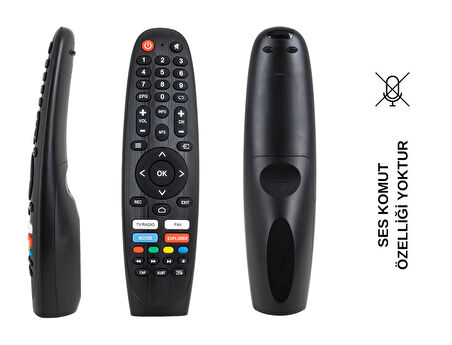 (SES KOMUTSUZ)  DİJİTSU EXPLORER-MOUSE TUŞLU LCD LED TV SİHİRLİ KUMANDA
