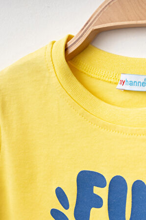 Fun Time Baskılı Erkek Çocuk  Tişört 50102