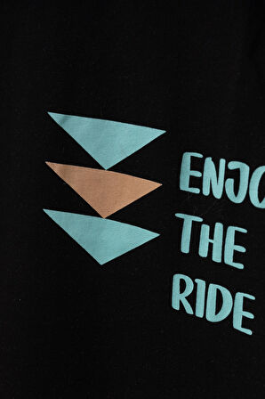 Enjoy The Ride Baskılı Tişört 50722
