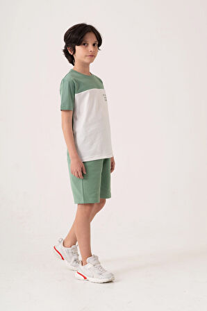 Lets Enjoy Baskılı Erkek Çocuk Takım 50602