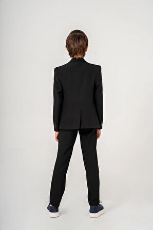 Tişörtlü Ceketli Takım Elbise 4025