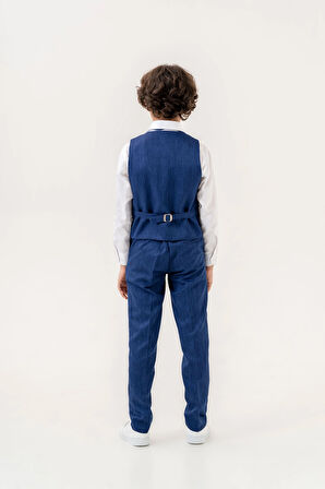 Armalı Yelekli Takım Elbise 3022