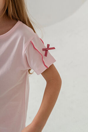 Fiyonk Baskılı Kız Çocuk Takım 50357