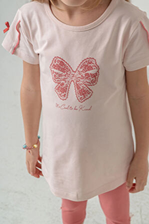 Fiyonk Baskılı Kız Çocuk Takım 50357