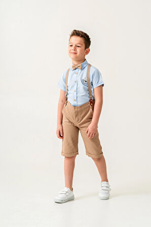 Armalı Papyonlu Erkek Çocuk Takım 2541