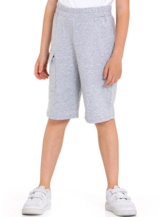 Kargo Cepli Erkek Çocuk  Basic Şort 73651-1