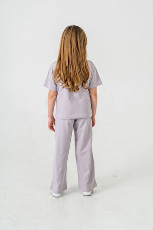 Pretty Girl Baskılı Kız Çocuk Takım 033