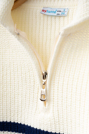 Çizgili Triko Kazak 4099