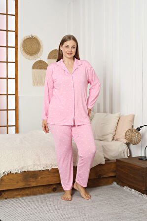Desenli Kadın Pijama Takımı 3397